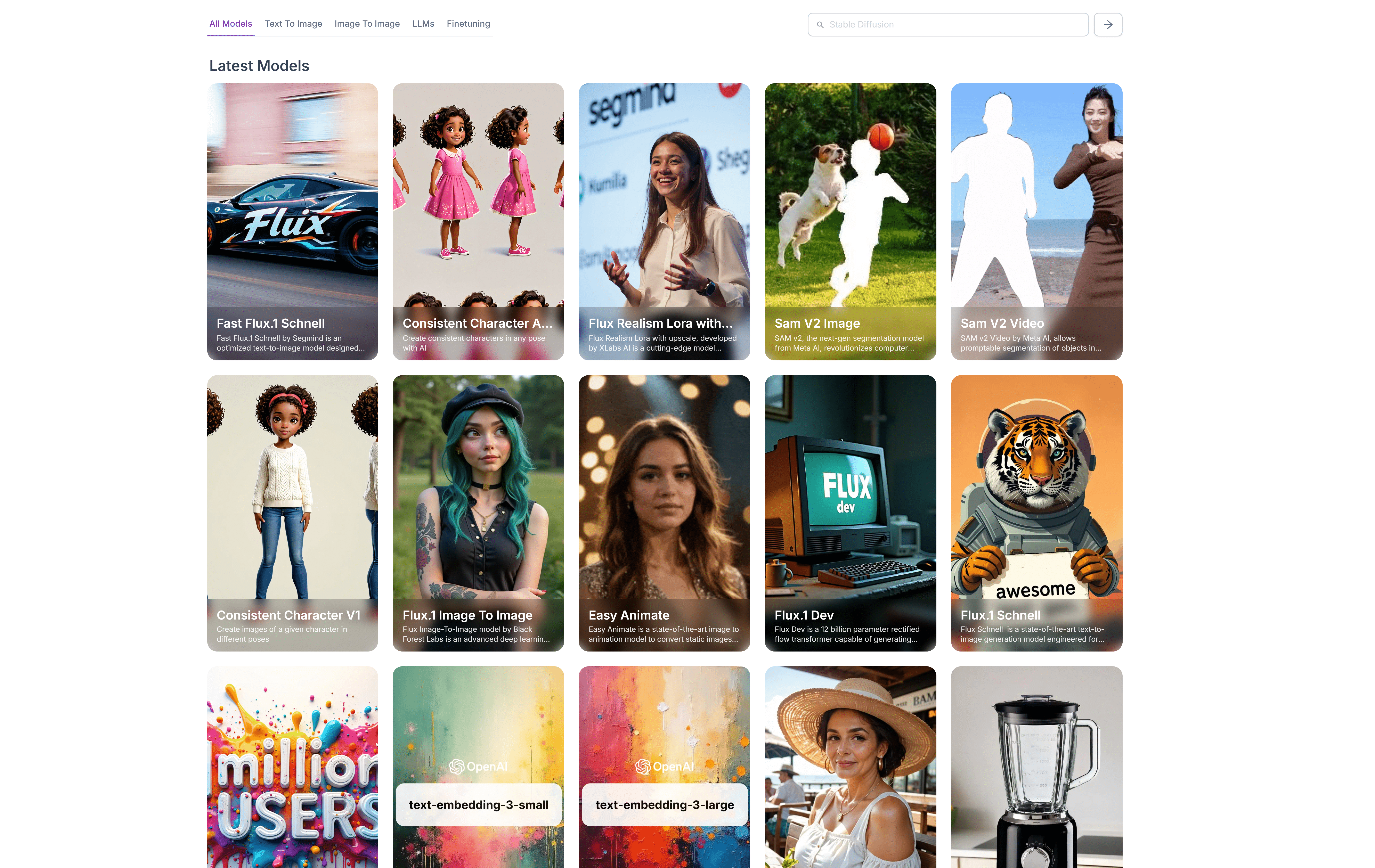 Segmind gallery image