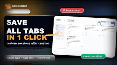 Sessionat tab session manager gallery image