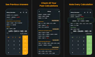 Simple Calculator with History gallery image