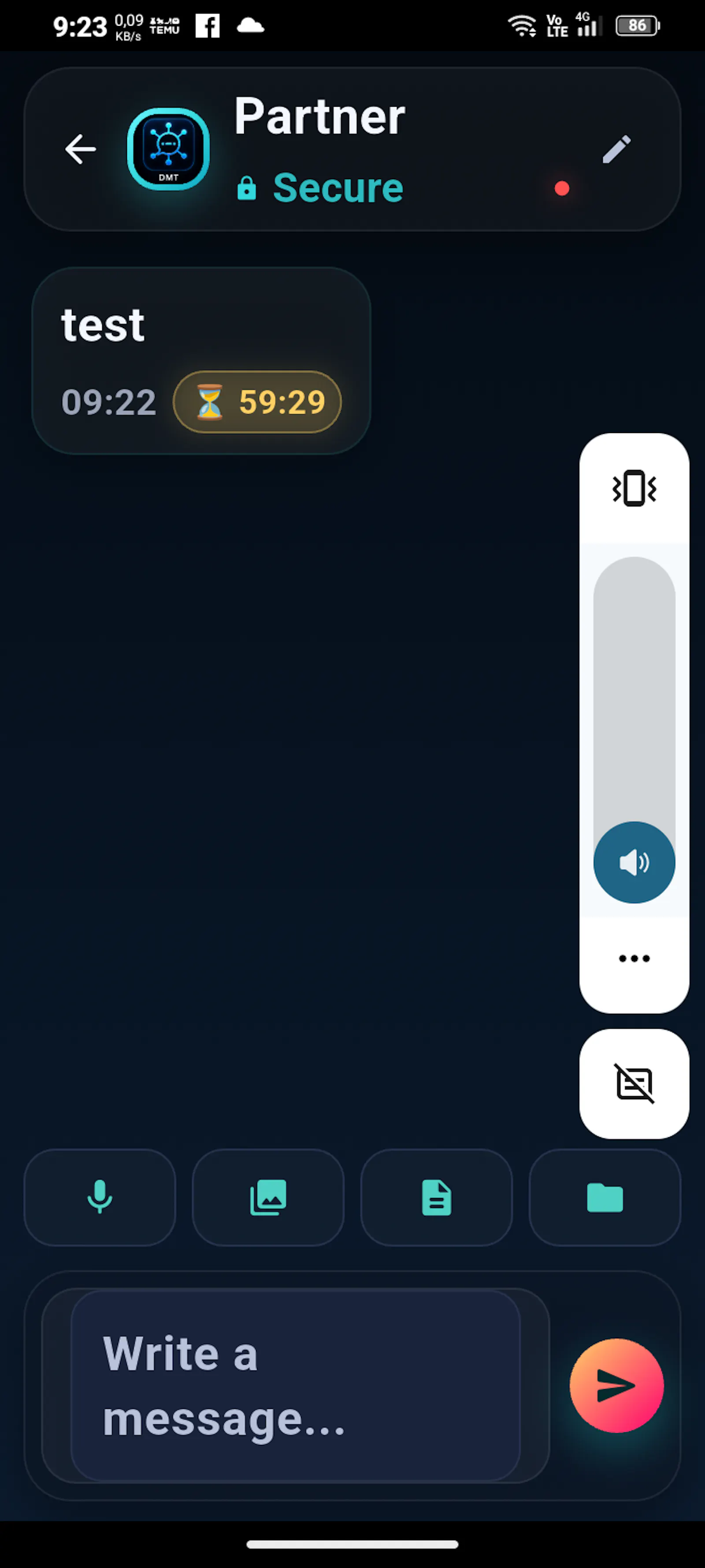 Digital Morse Talk (DMT) screenshot 5