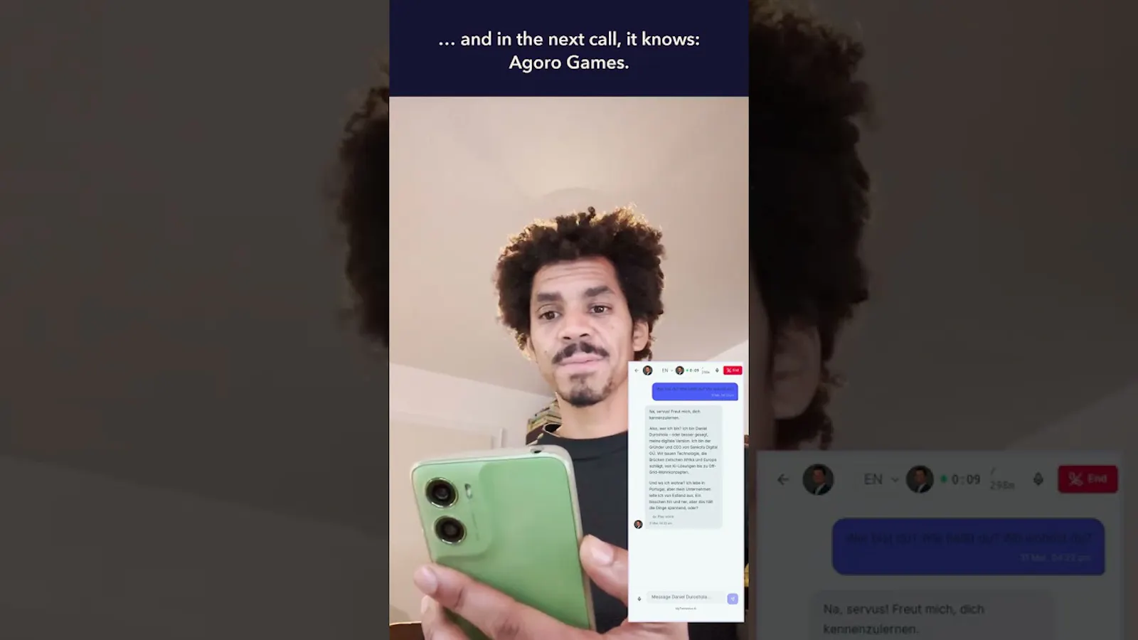 MyTwinVoice screenshot 1 (video preview)