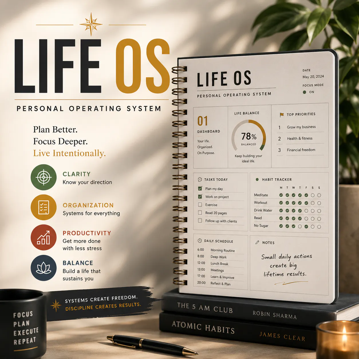 The Life OS Dashboard 