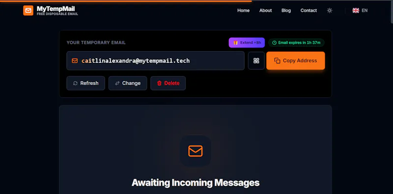 MyTempMail – Temporary Email with OTP screenshot 2