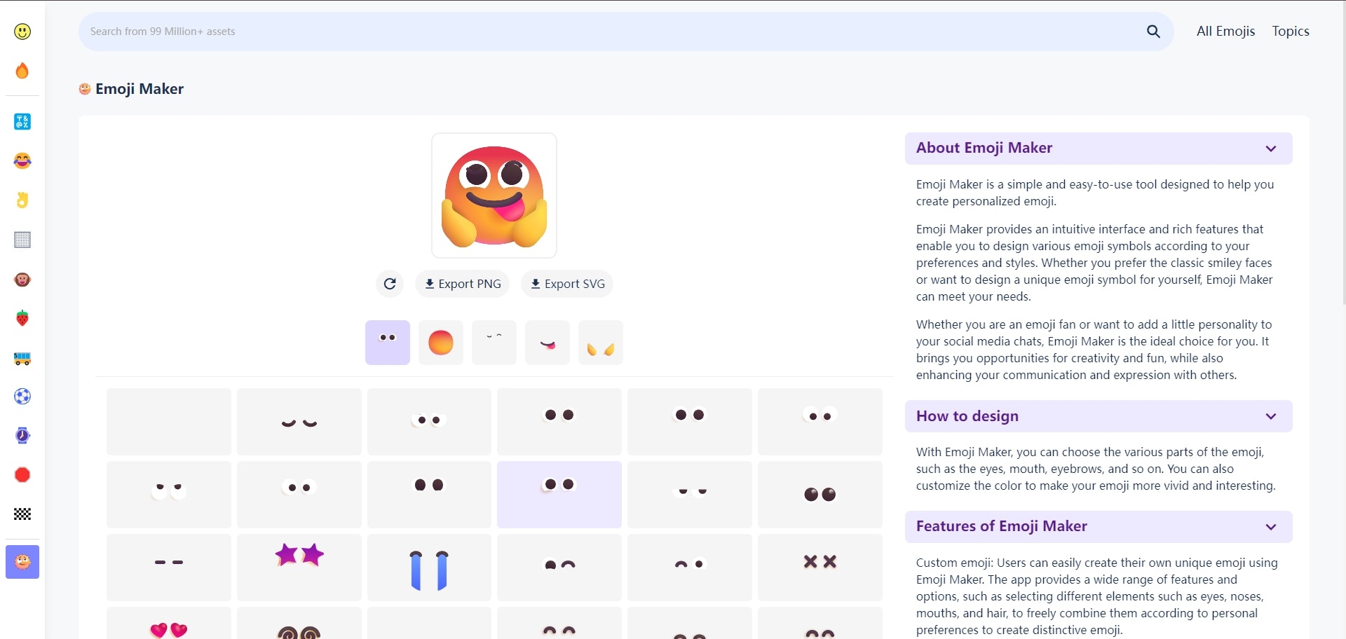 Média ilovemoji 2