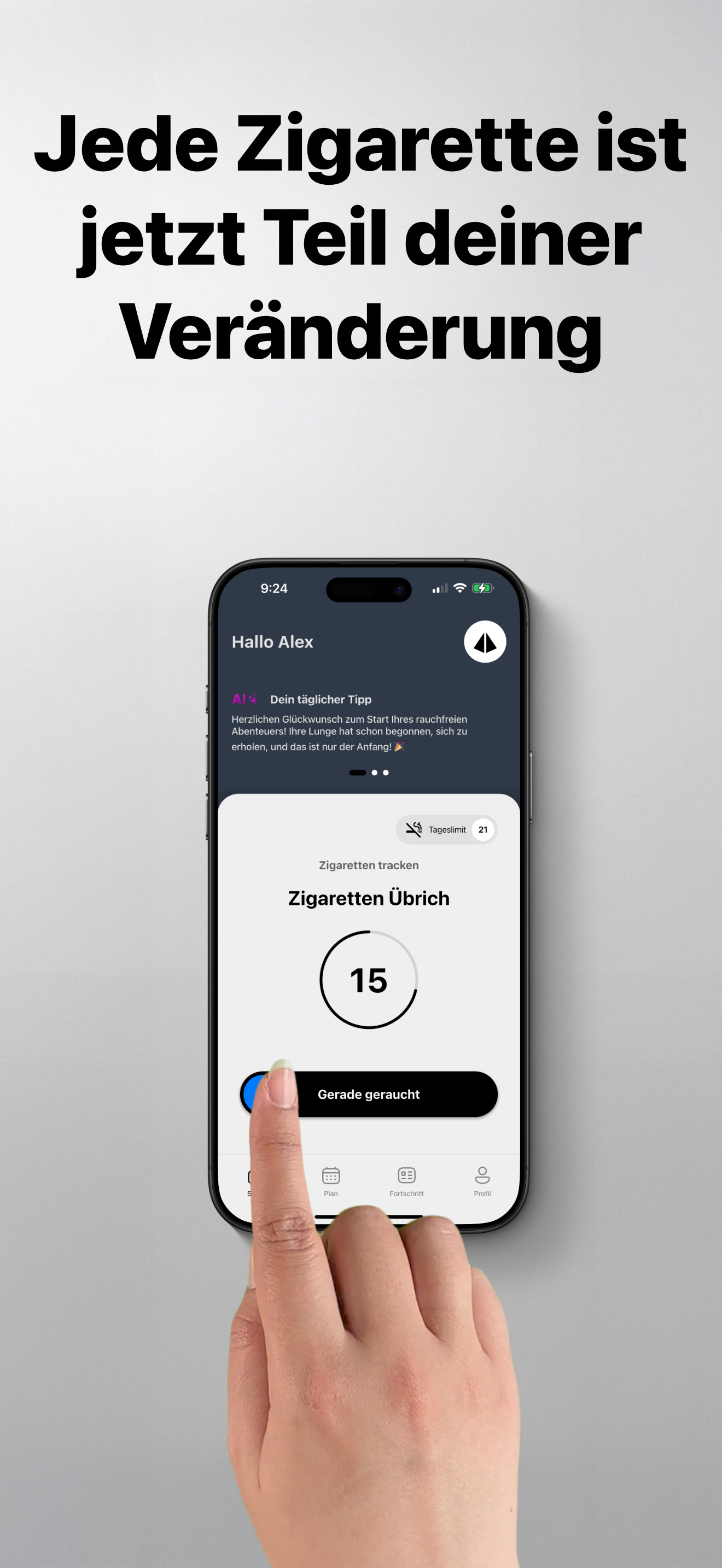 Smoke Free, app that helps you to quit gallery image