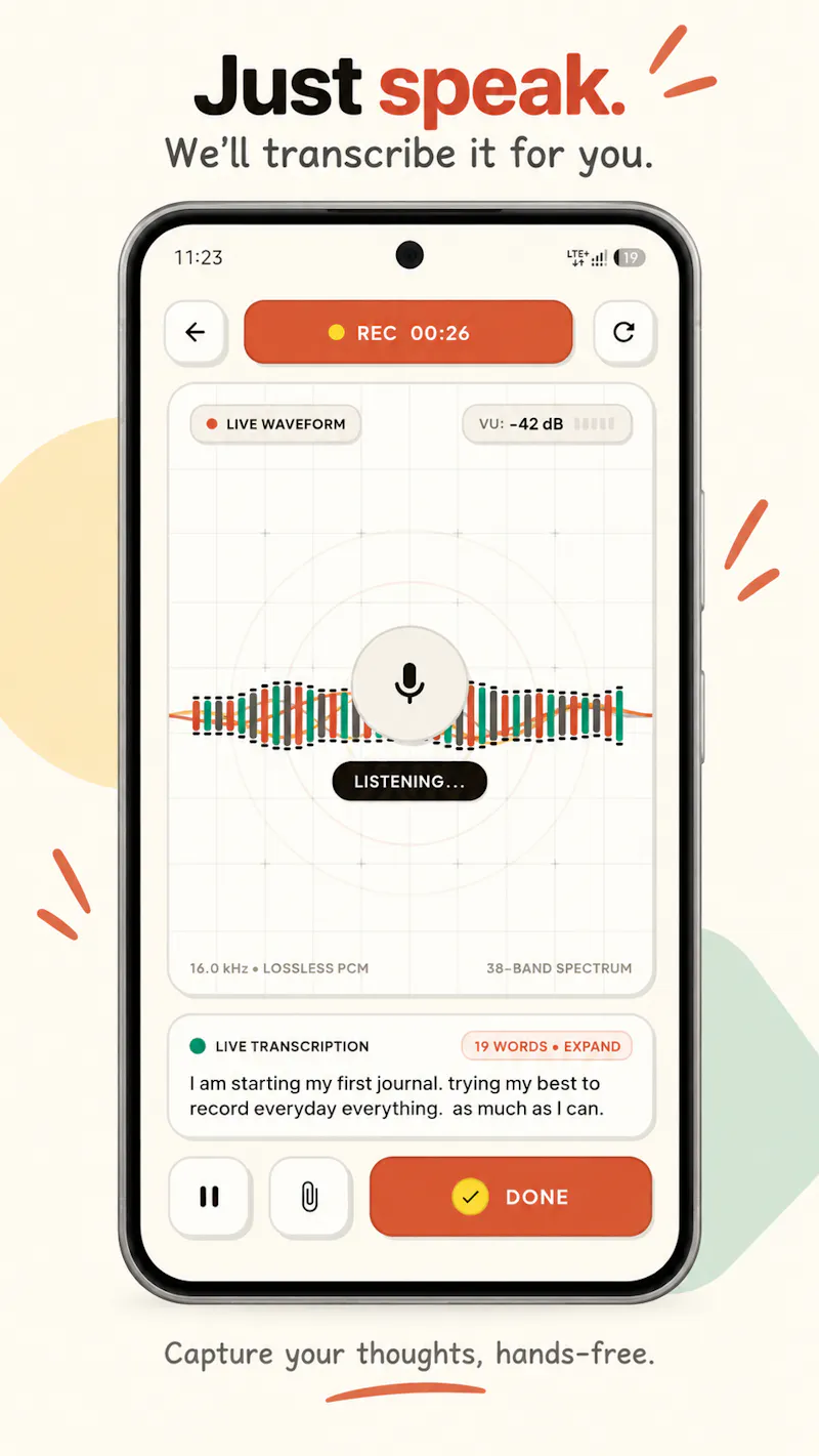 Voice Diary - AI Voice Journal screenshot 3
