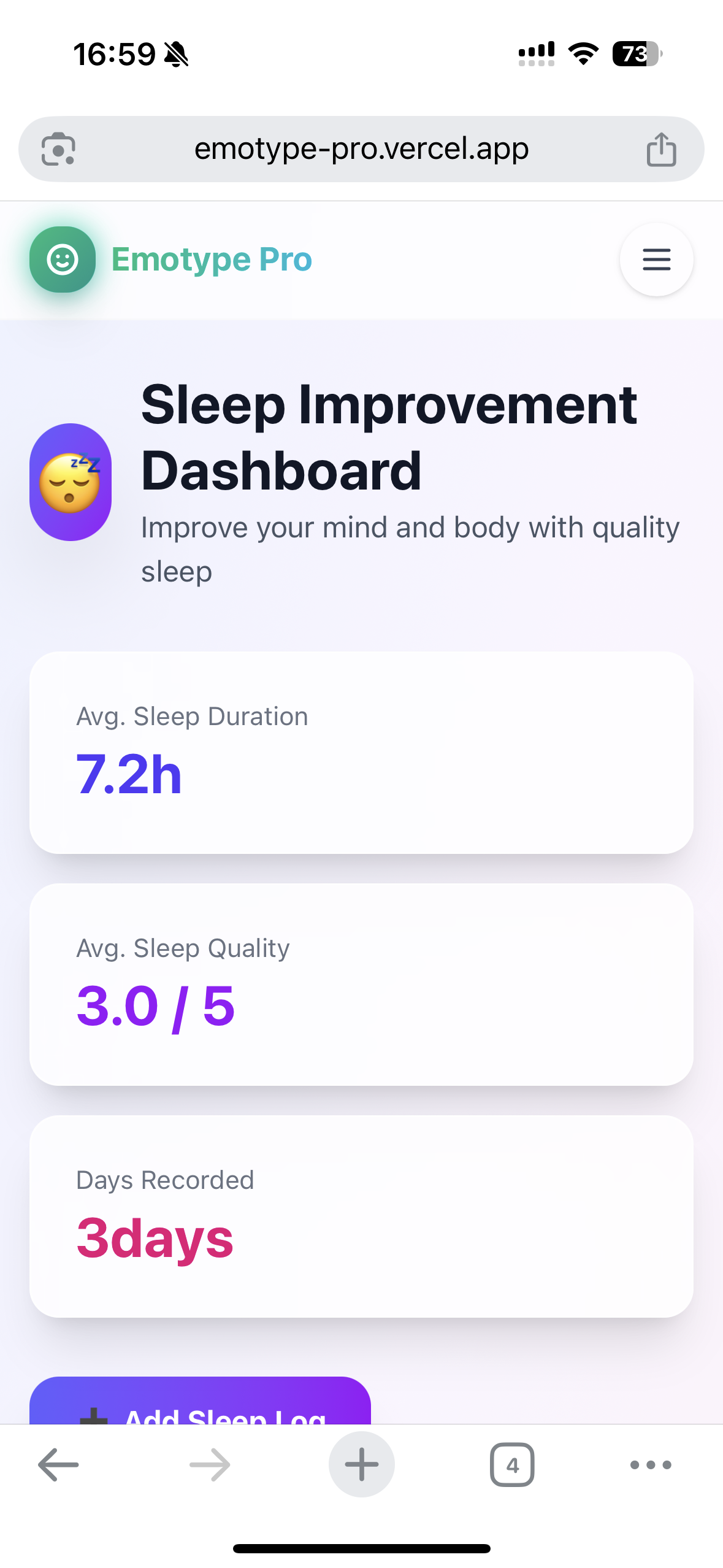 Emotype Pro - Screenshot 3 showing product features and functionality