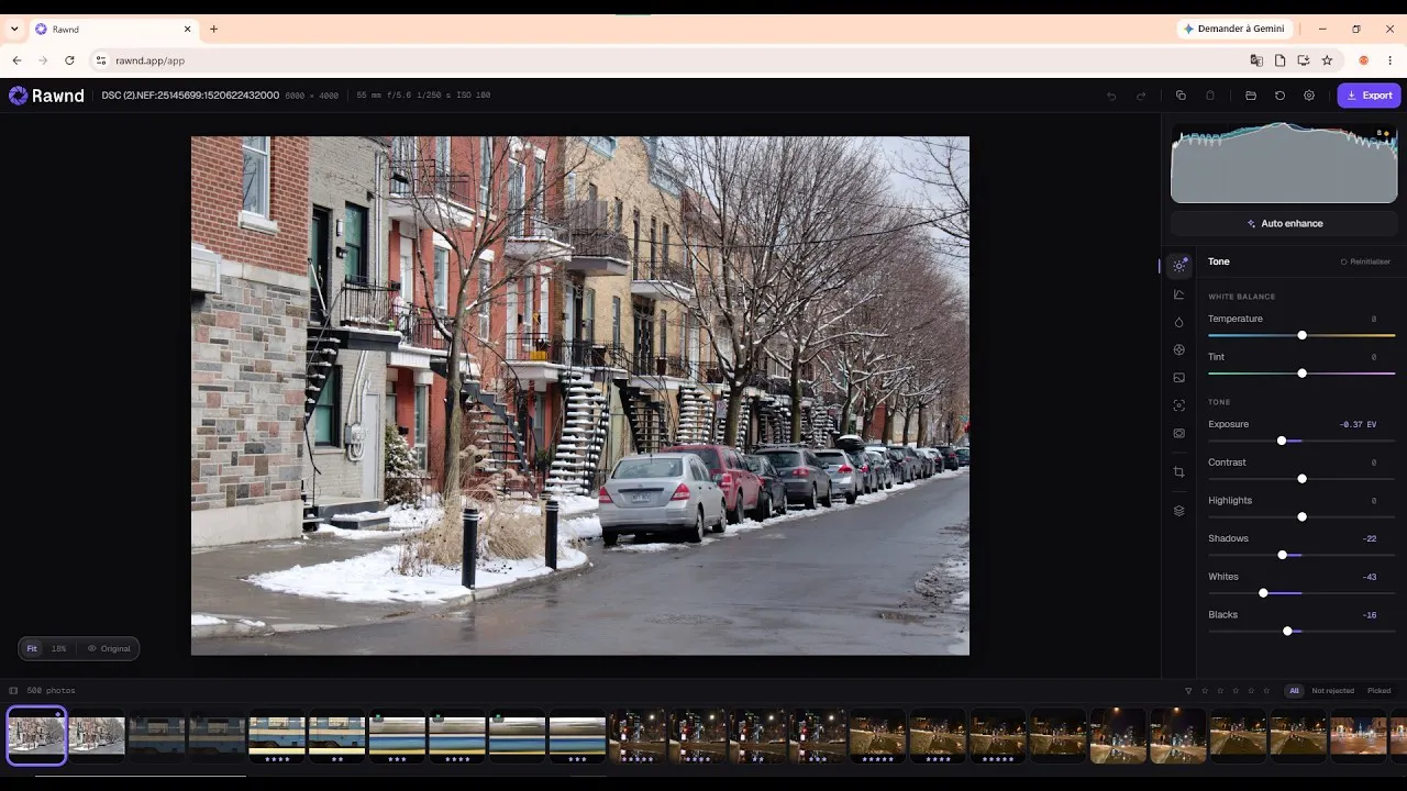 Rawnd — Browser-based RAW Editor gallery image