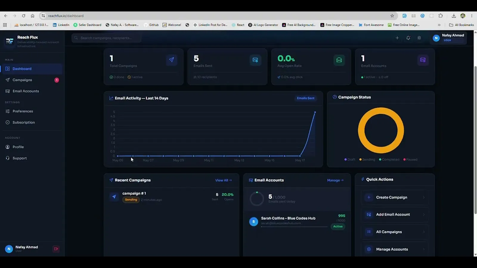 ReachFlux screenshot 1 (video preview)