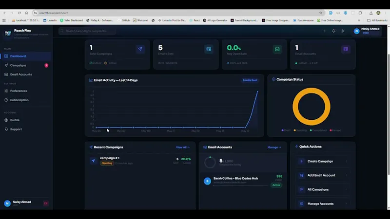 ReachFlux screenshot 1 (video preview)
