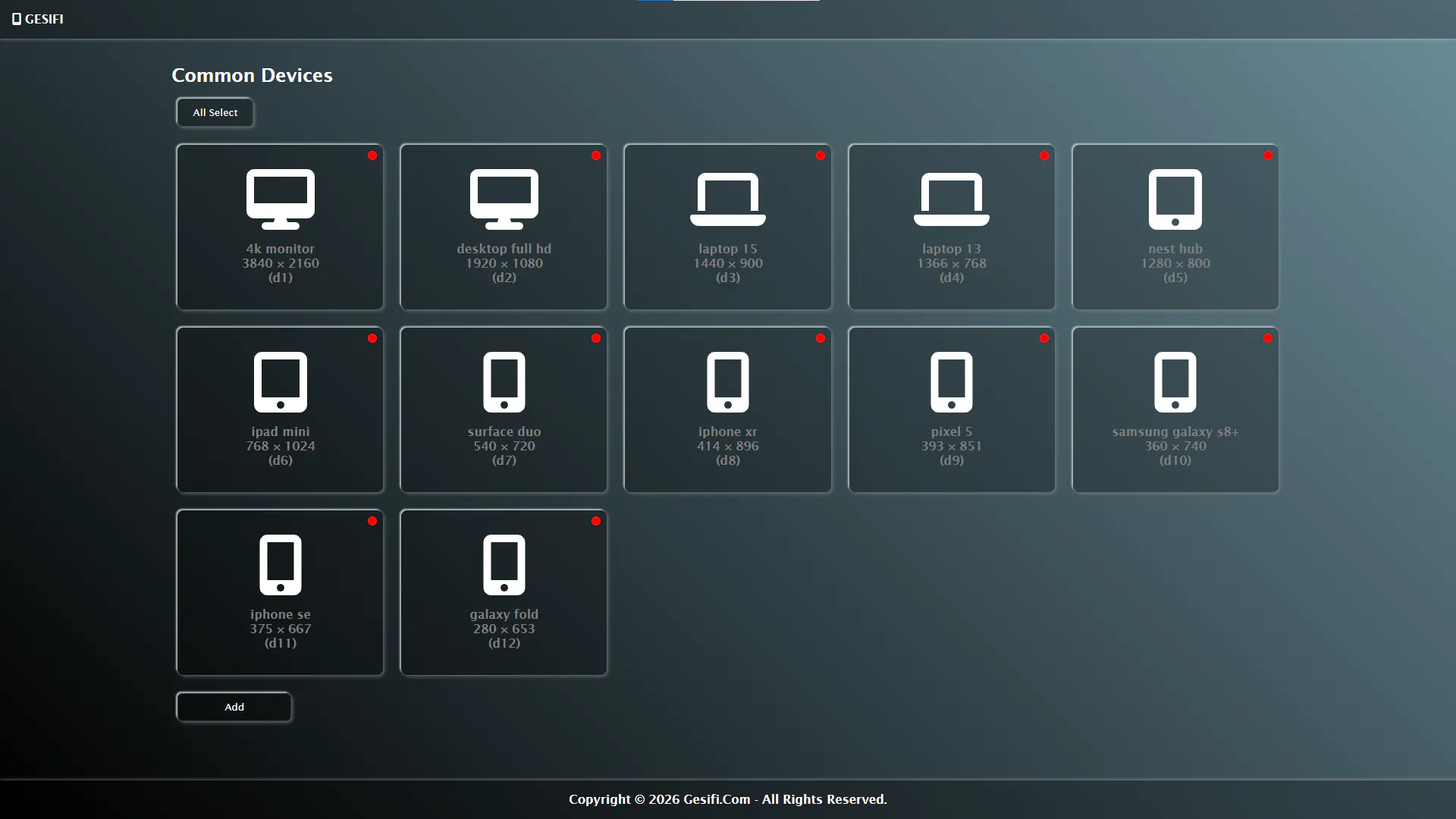 Gesifi - demo (V1) gallery image