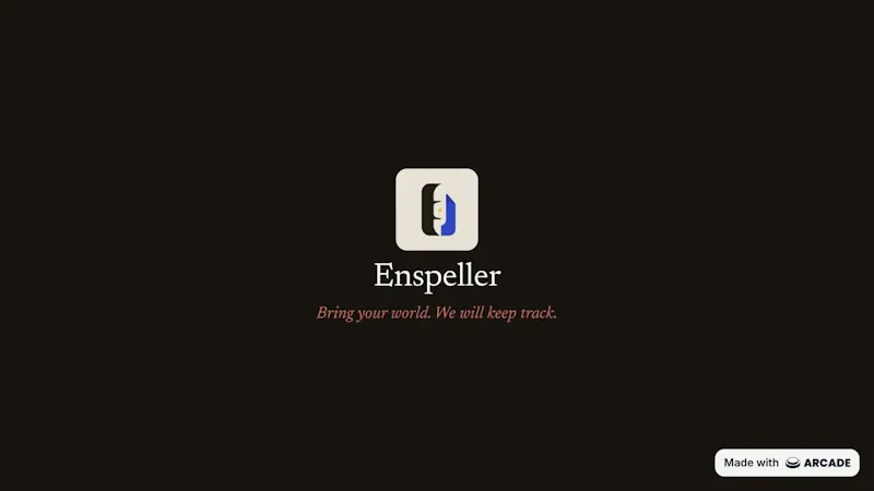 Enspeller — AI Analytical Writing Studio screenshot 1 (video preview)