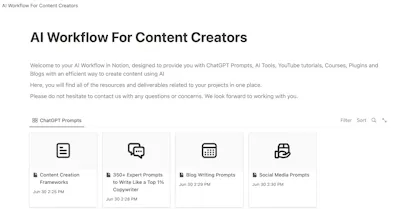 CreatiFlow (AI workflow for creators) gallery image