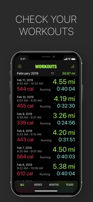 Workouts gallery image