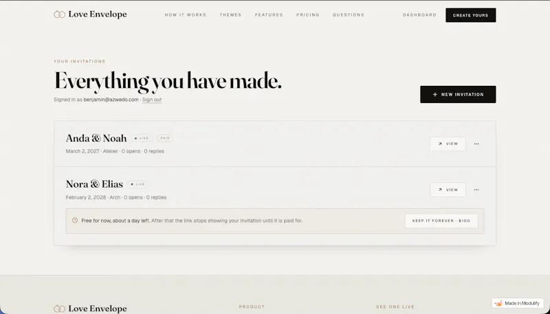 Love Envelope screenshot 2