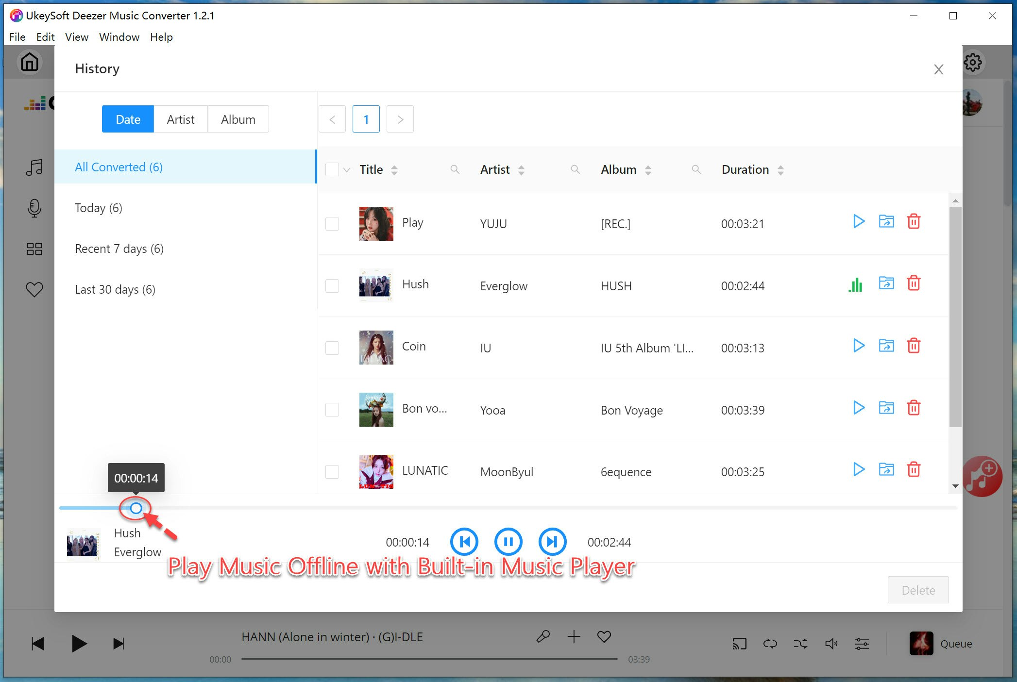 UkeySoft Deezer Music Converter media 6