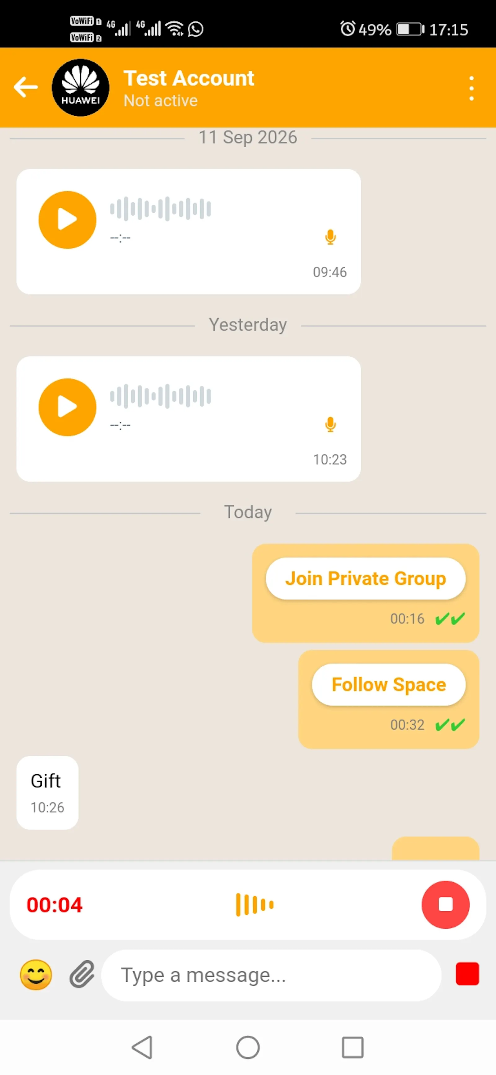 ConnecTMee screenshot 1