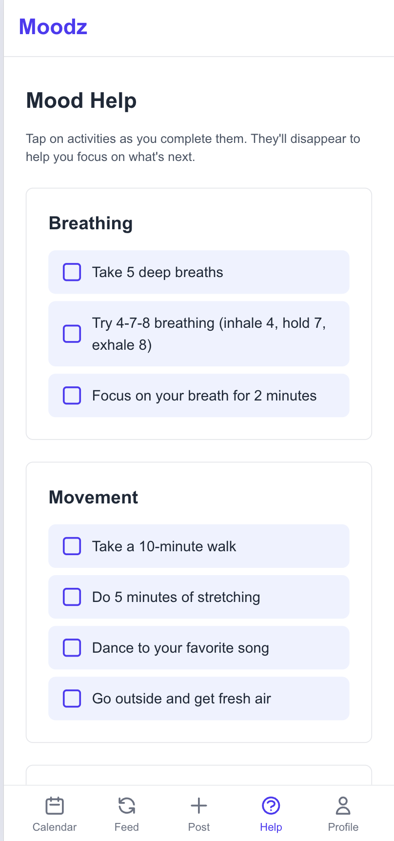 Moodz - Mental Health Tracker gallery image