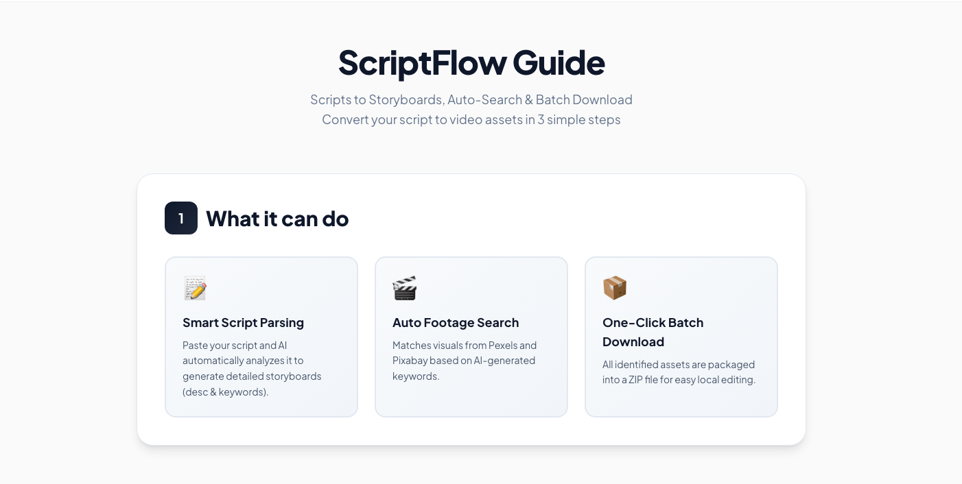 ScriptFlow gallery image