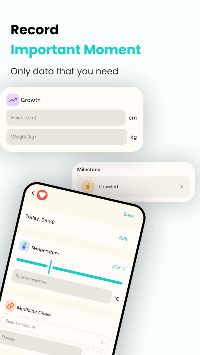 Simple Baby Tracker screenshot 5