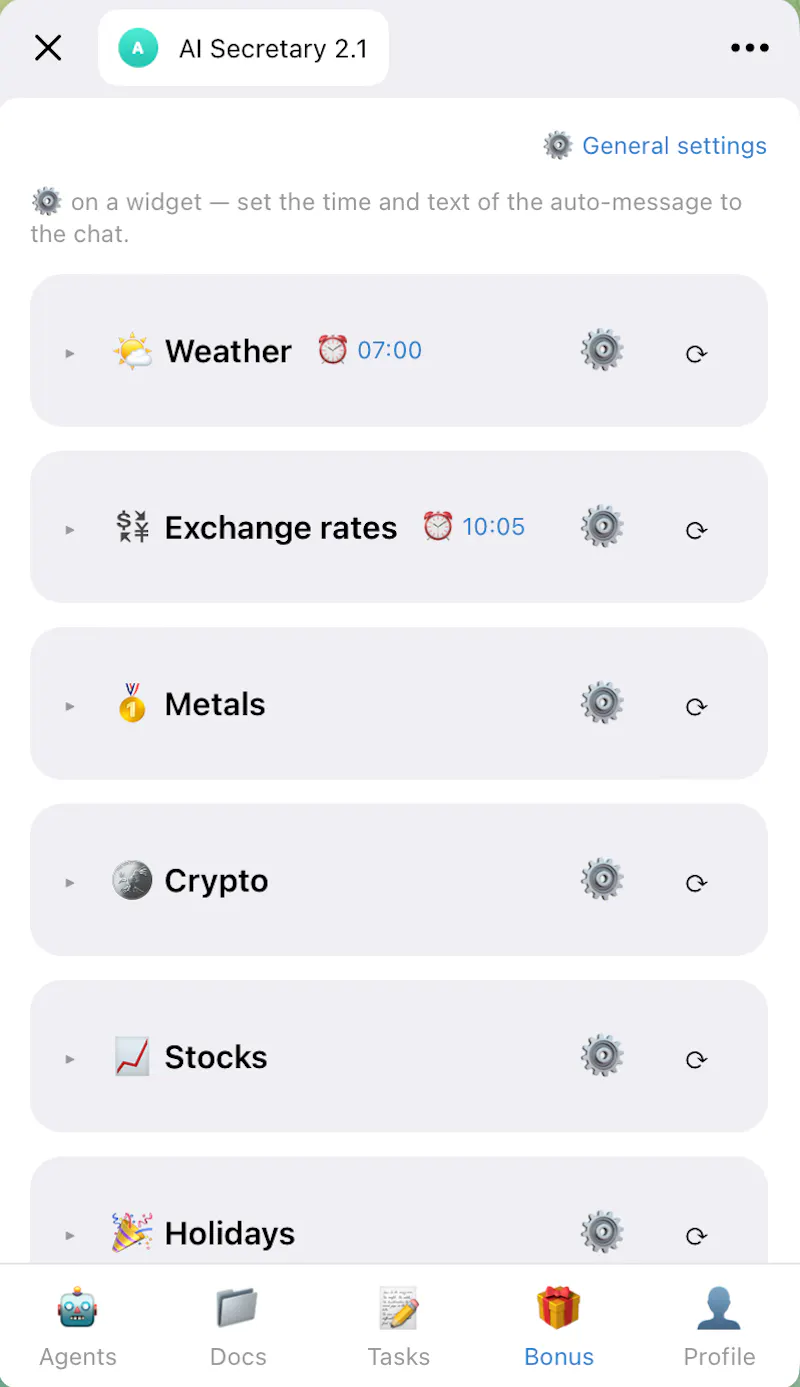 AI Secretary (Telegram Bot) screenshot 5