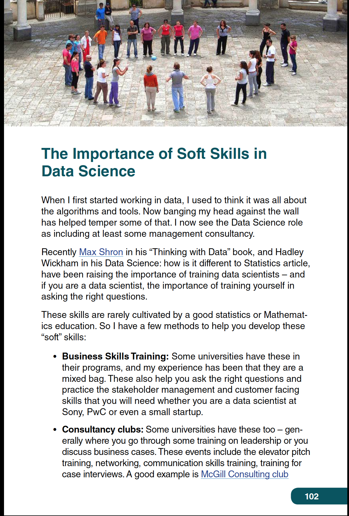 Interviews with Data Scientists: A discussion of the industry gallery image