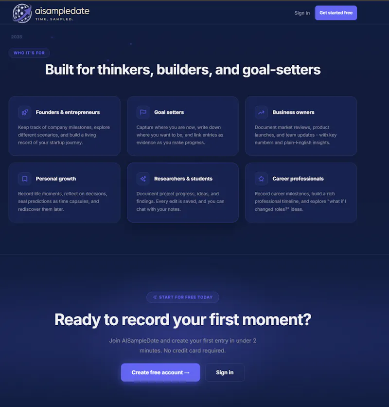 AI Sample Date screenshot 3