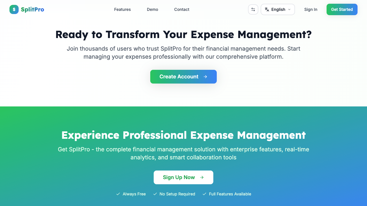 SplitPro - Complete Expense Management gallery image