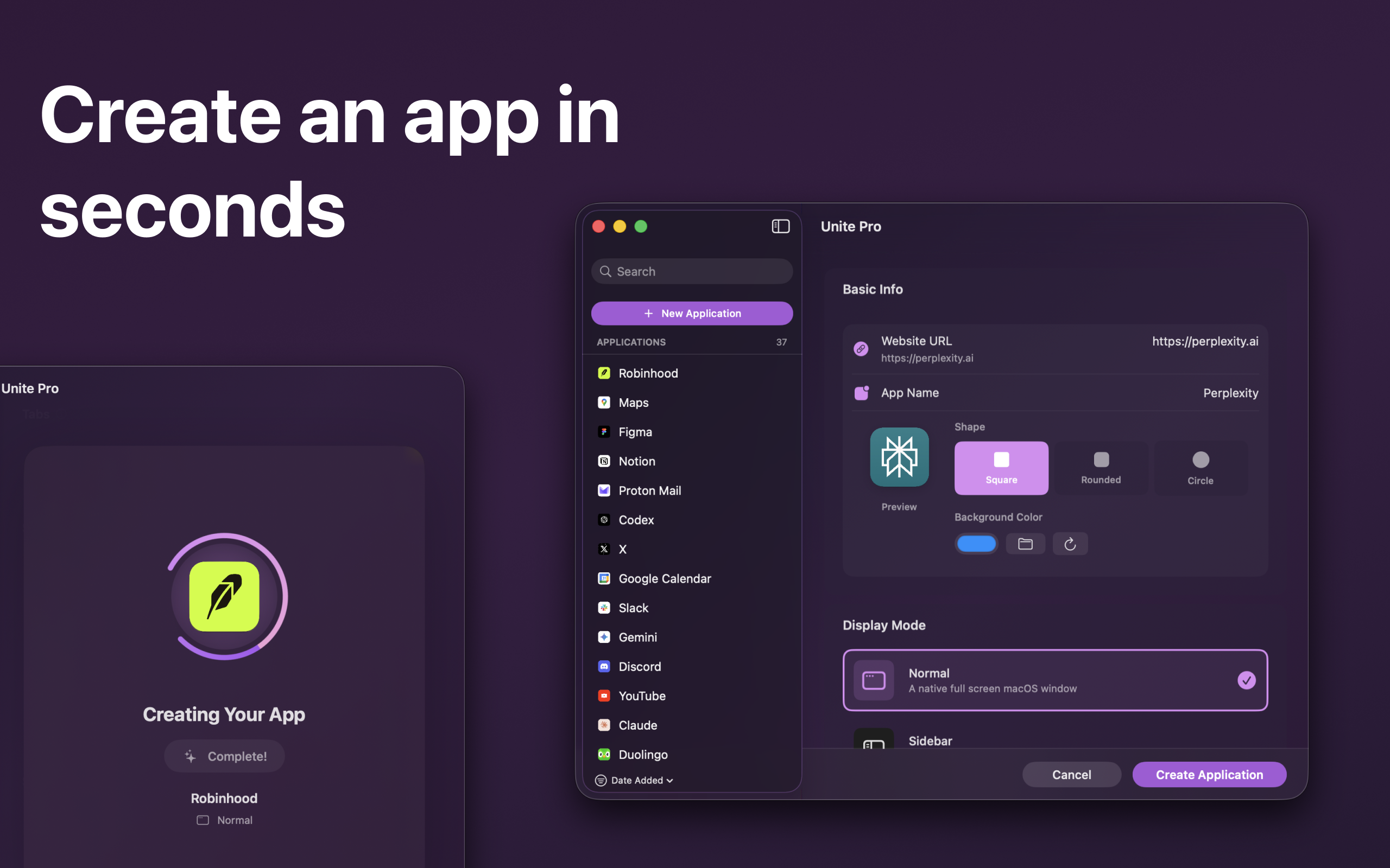 Unite Pro for macOS gallery image