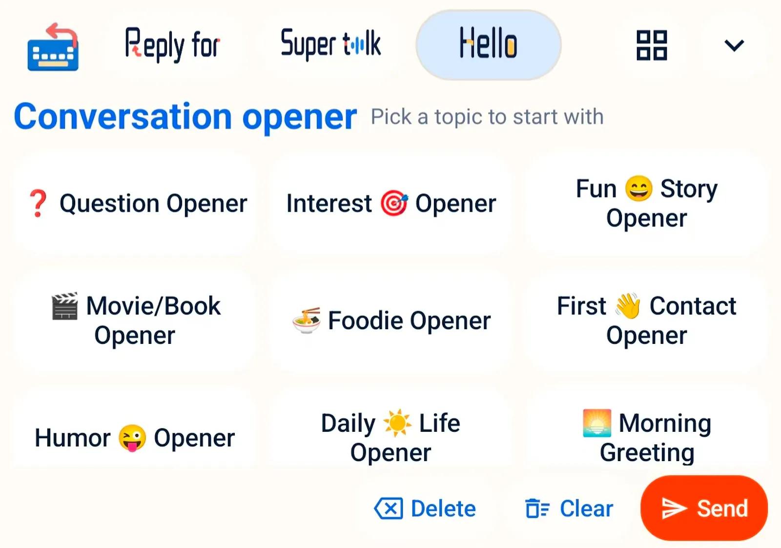 Mojikey screenshot 4