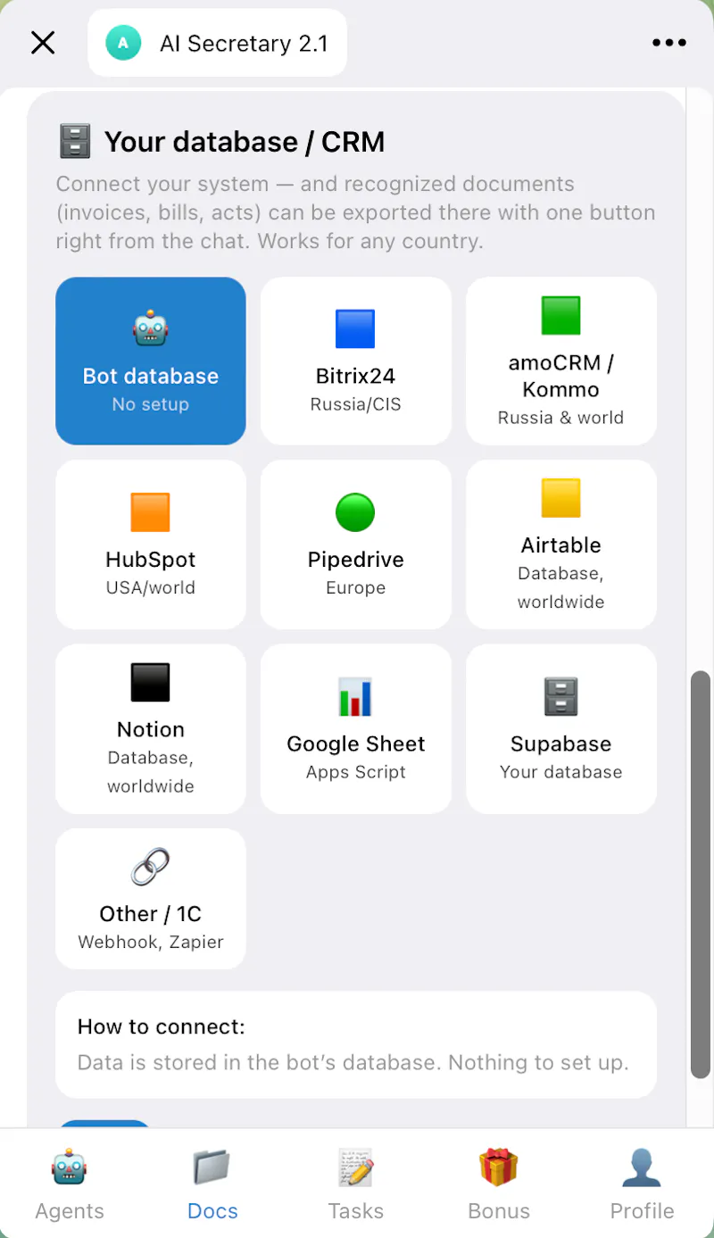 AI Secretary (Telegram Bot) screenshot 6