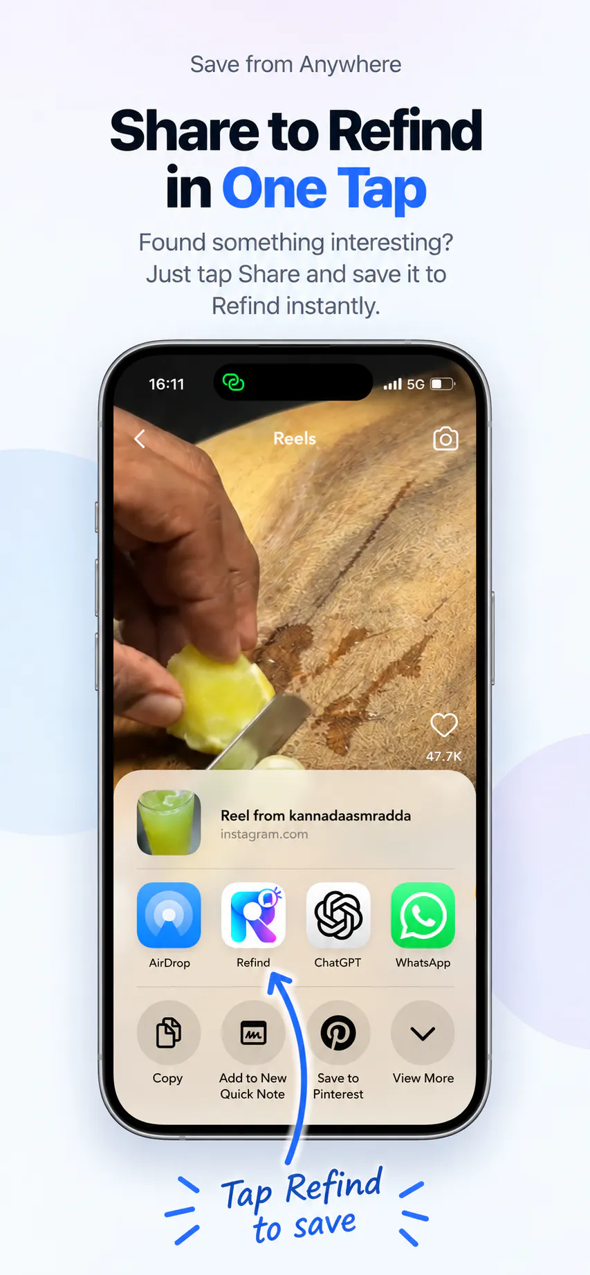Refind — Find What You Found Before gallery image