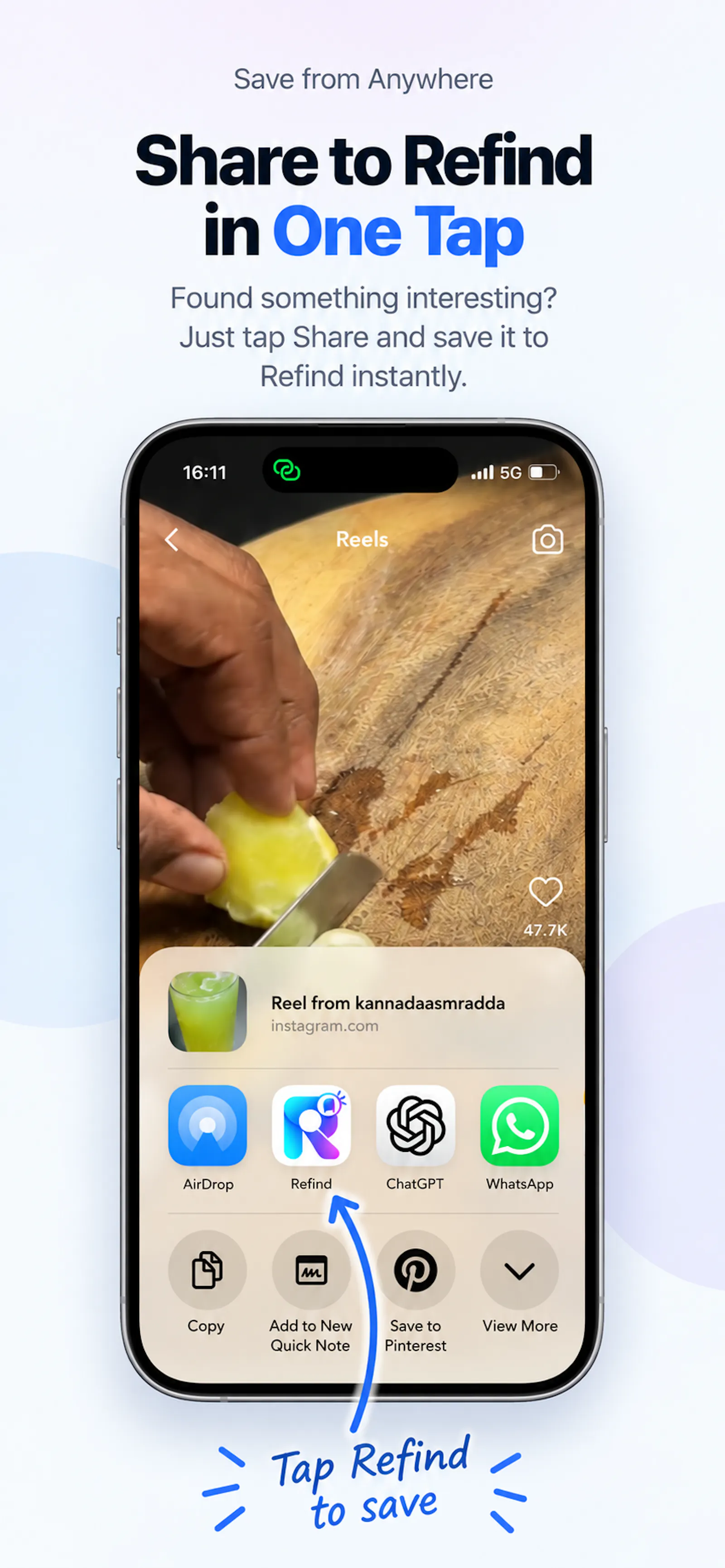 Refind — Find What You Found Before screenshot 3