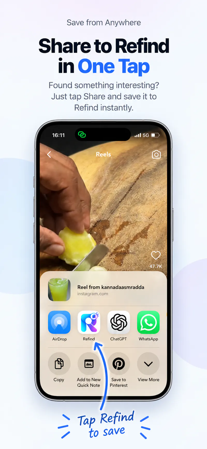 Refind — Find What You Found Before screenshot 3