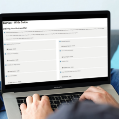 BizPlan - Builder de planes de negocios con guía