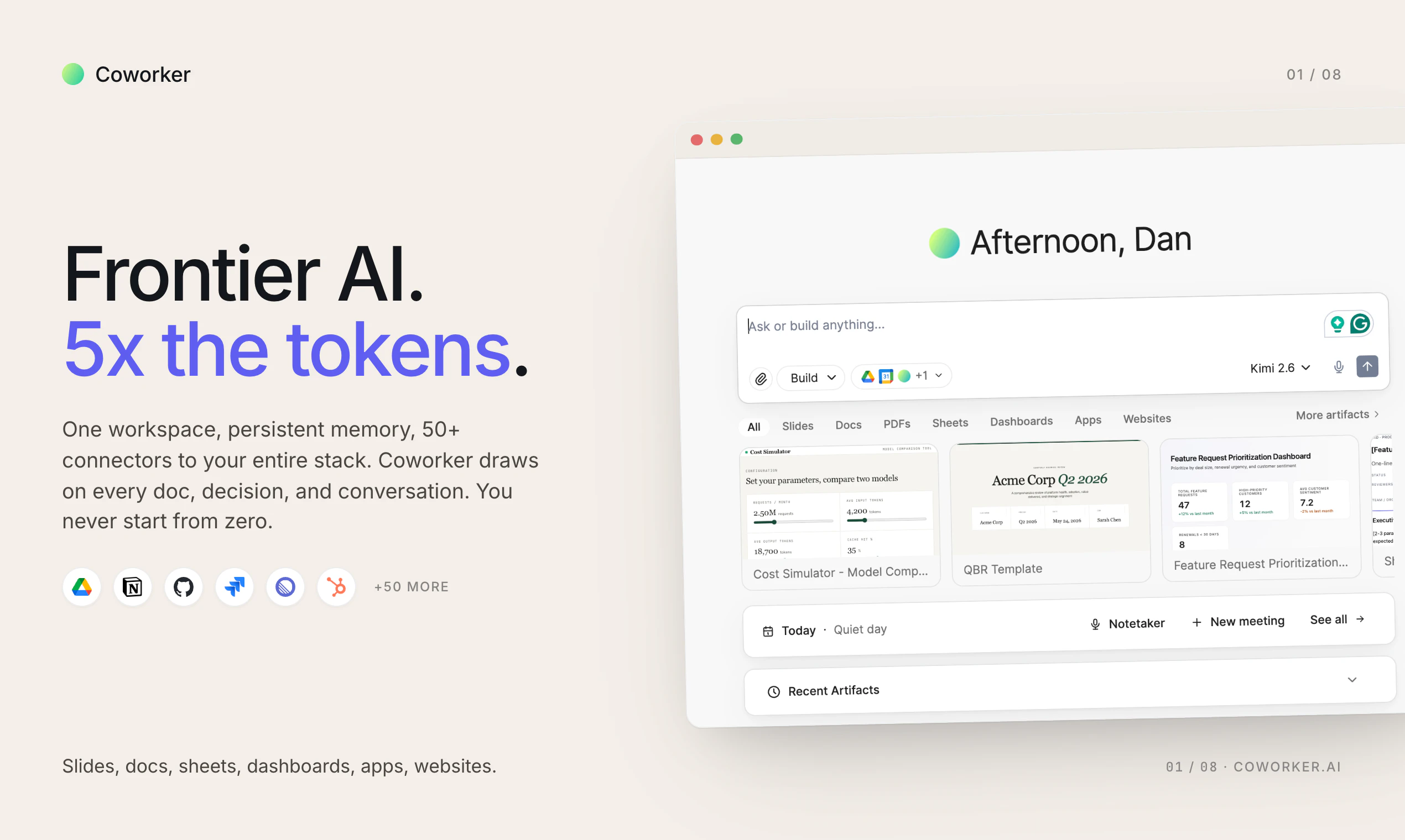 Coworker AI screenshot 1