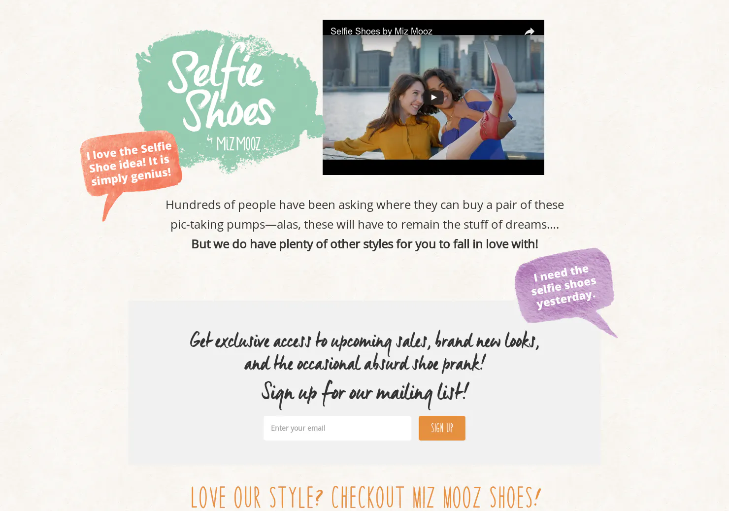 Selfie Shoes