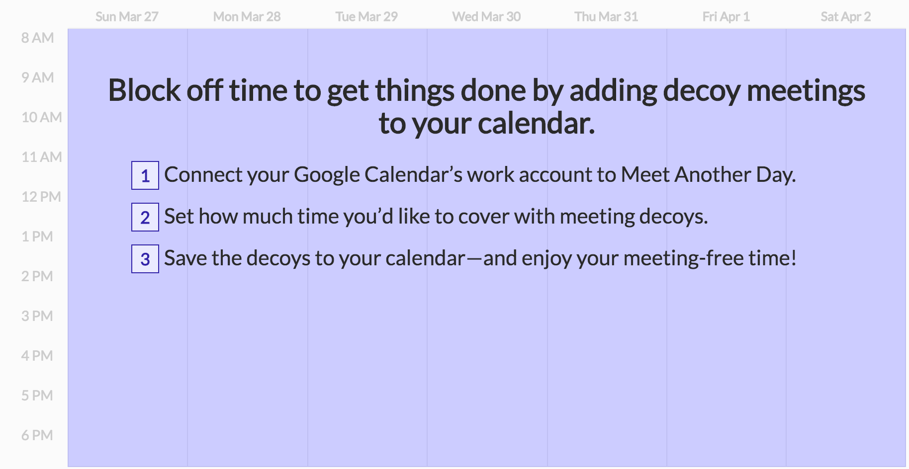 Meet Another Day gallery image