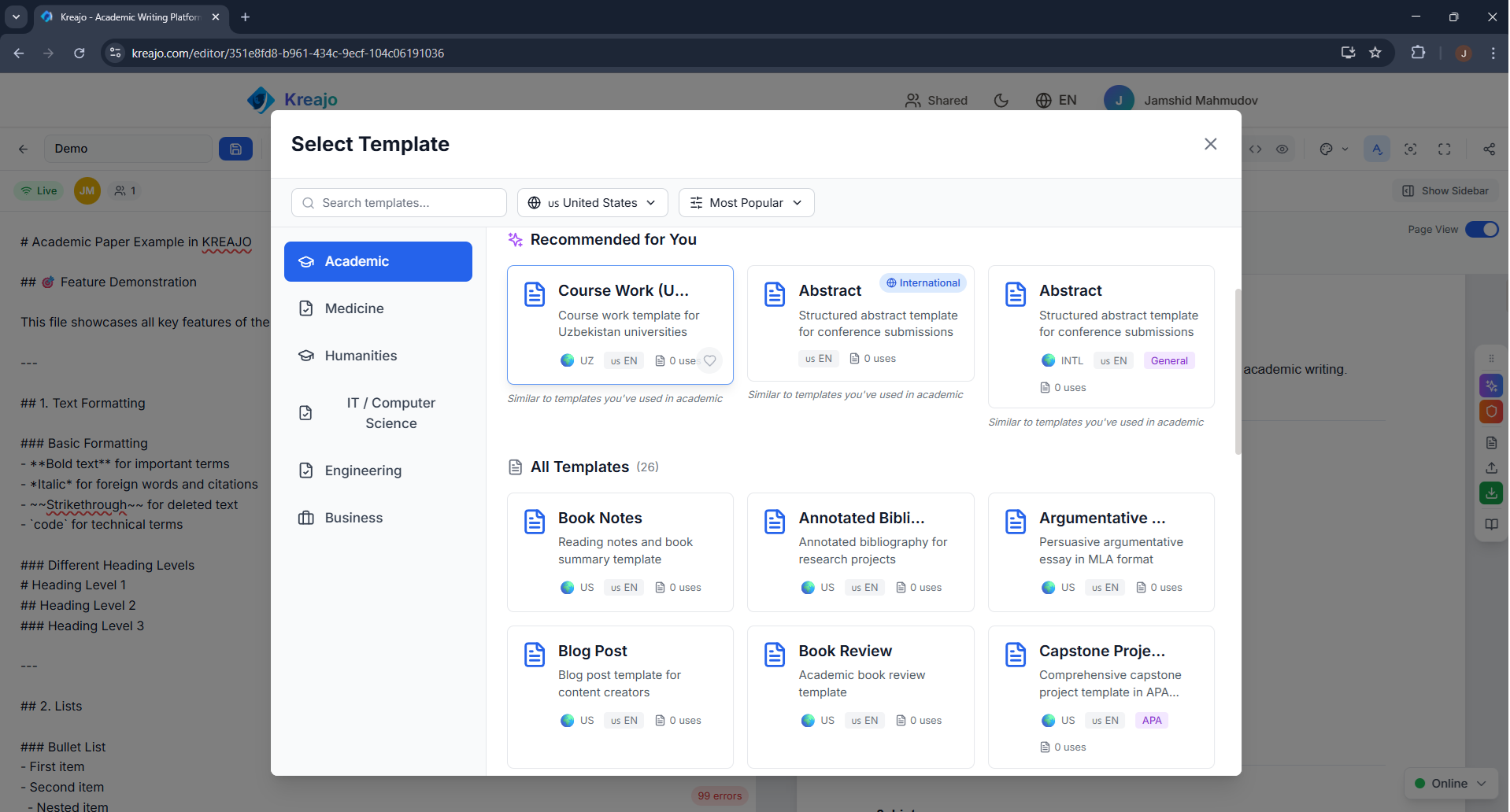 Kreajo - Screenshot 3 showing product features and functionality
