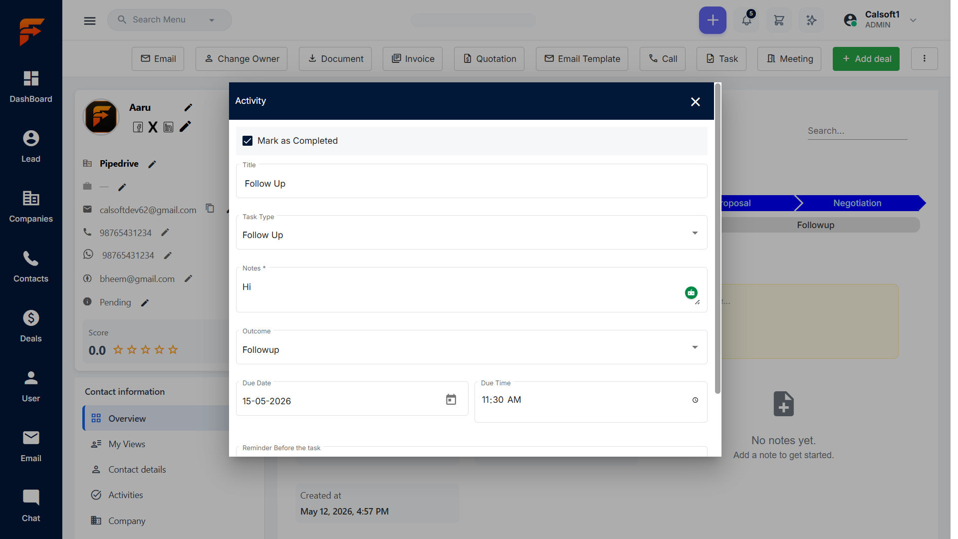 Flowzo CRM gallery image