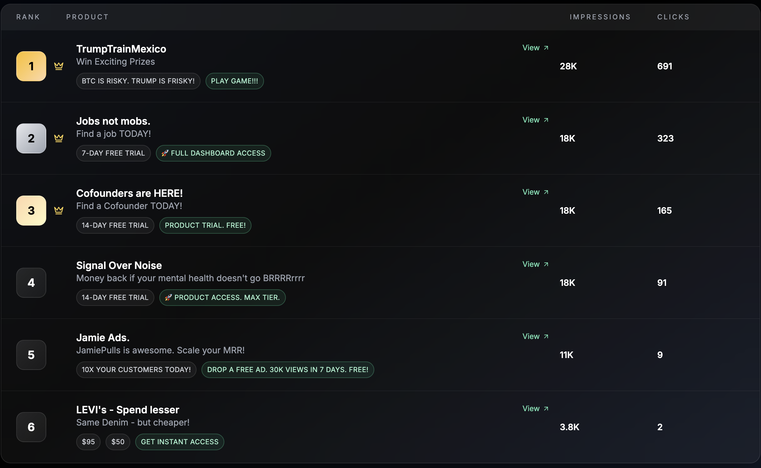 JamieAds - Screenshot 5 showing product features and functionality
