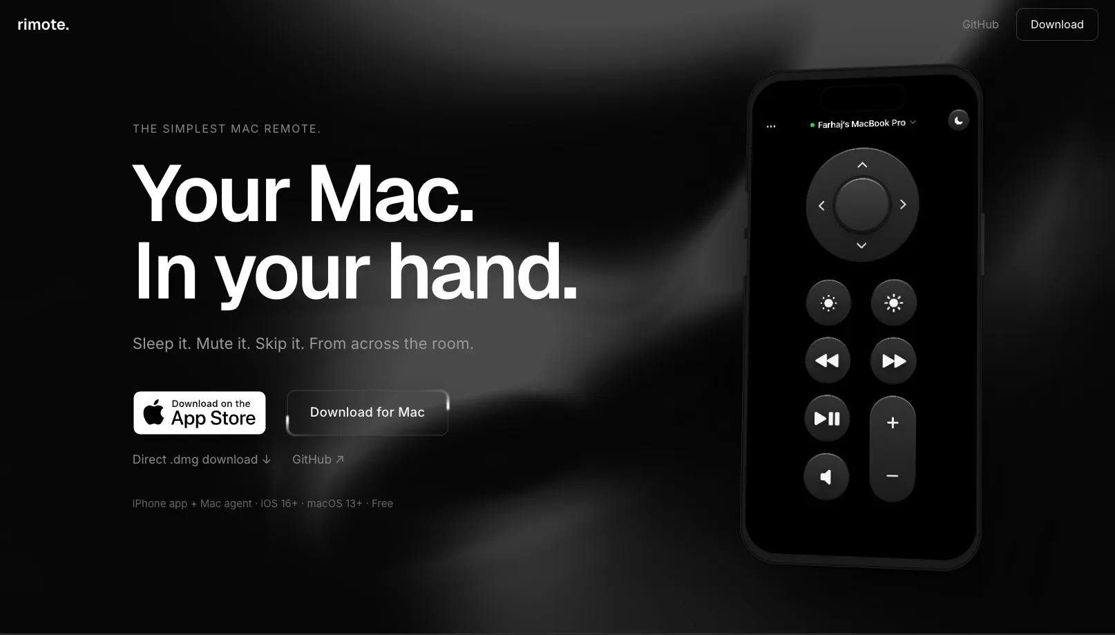 Rimote screenshot 1