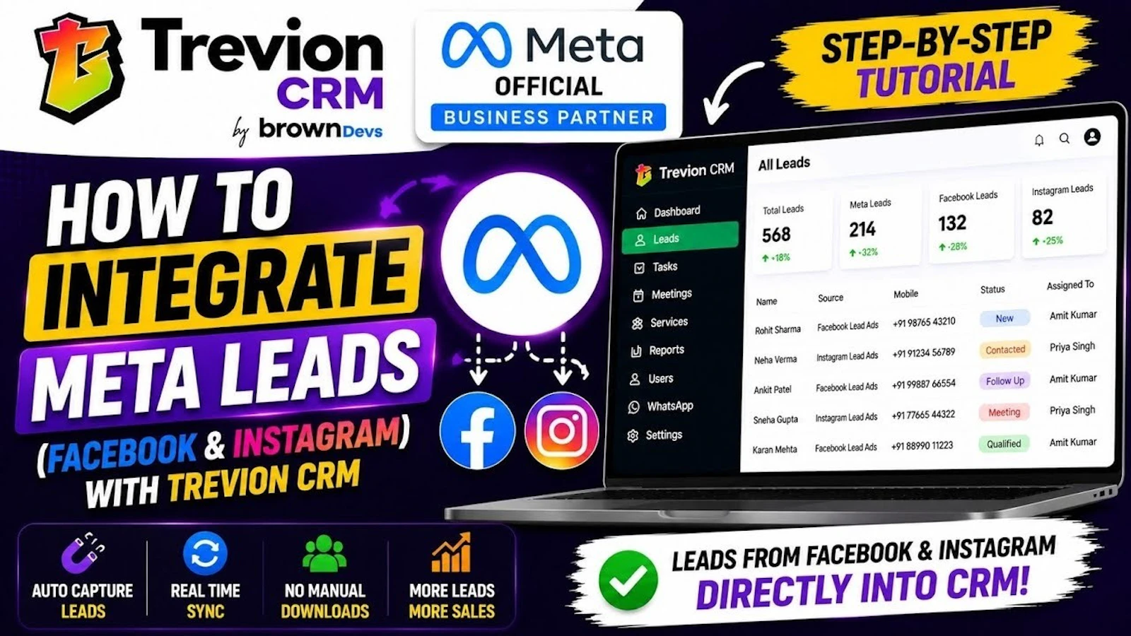 Trevion CRM screenshot 1 (video preview)