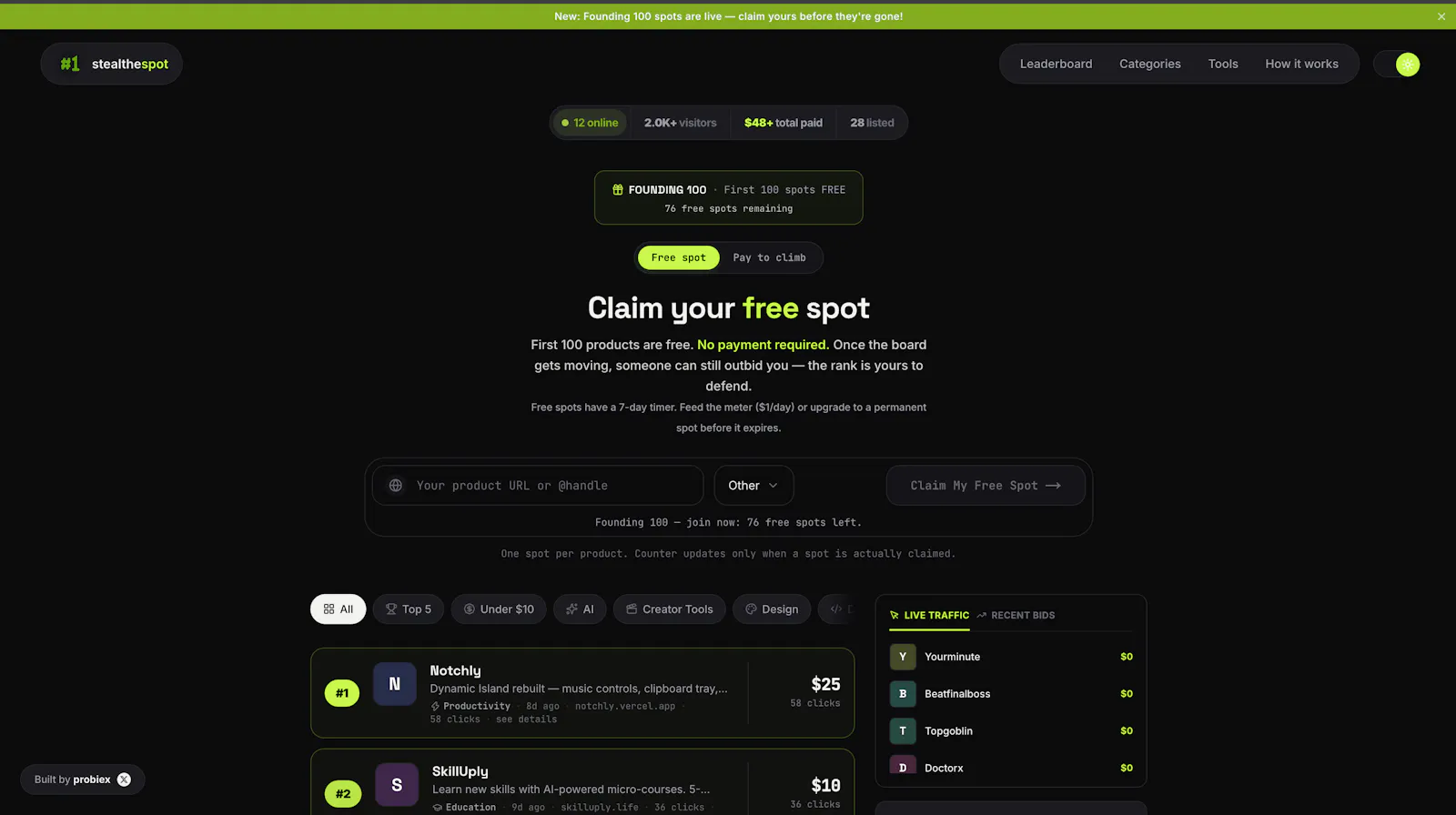 Steal the Spot screenshot 1