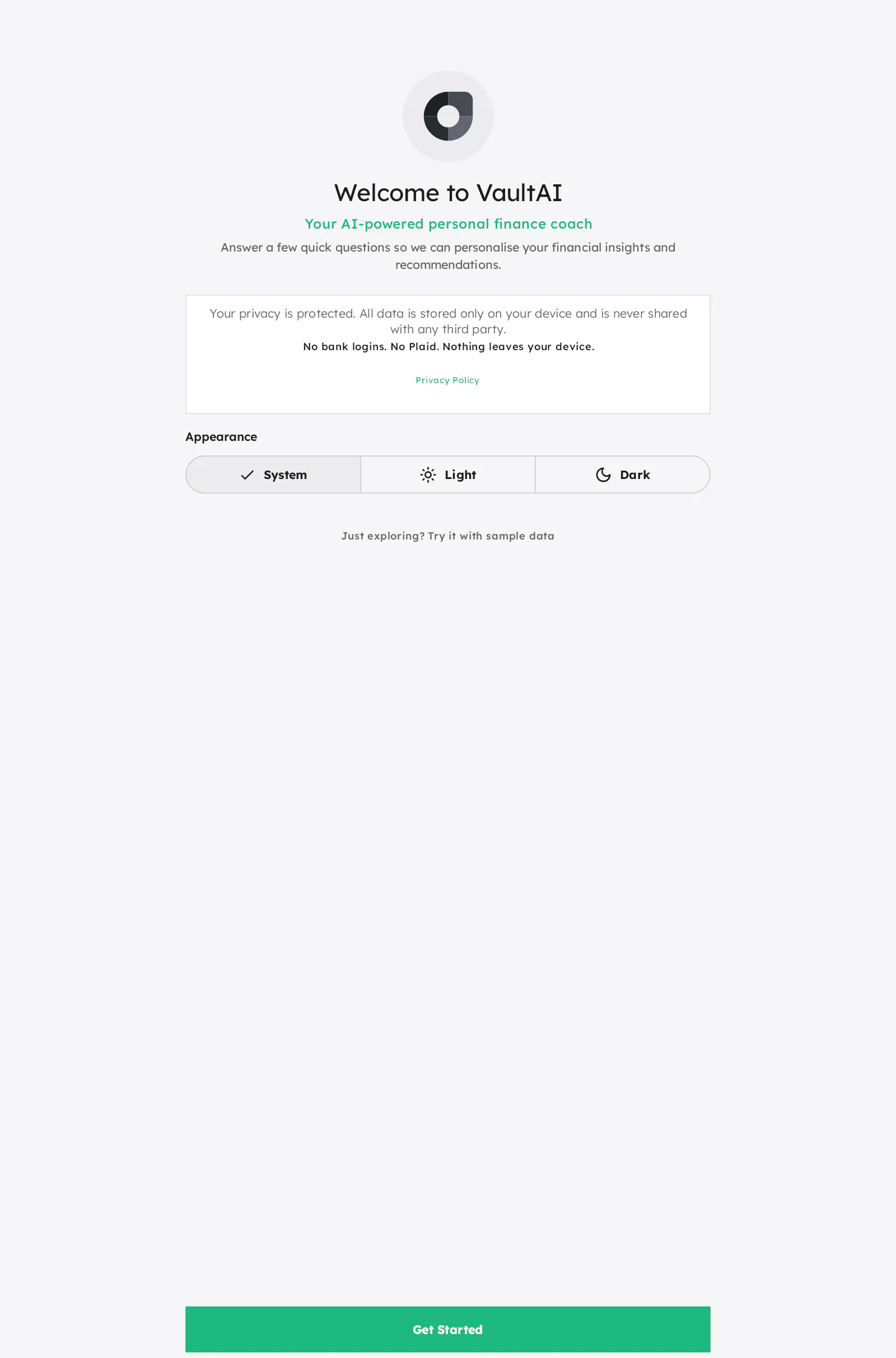 Fainto: Private Budget Tracker screenshot 10