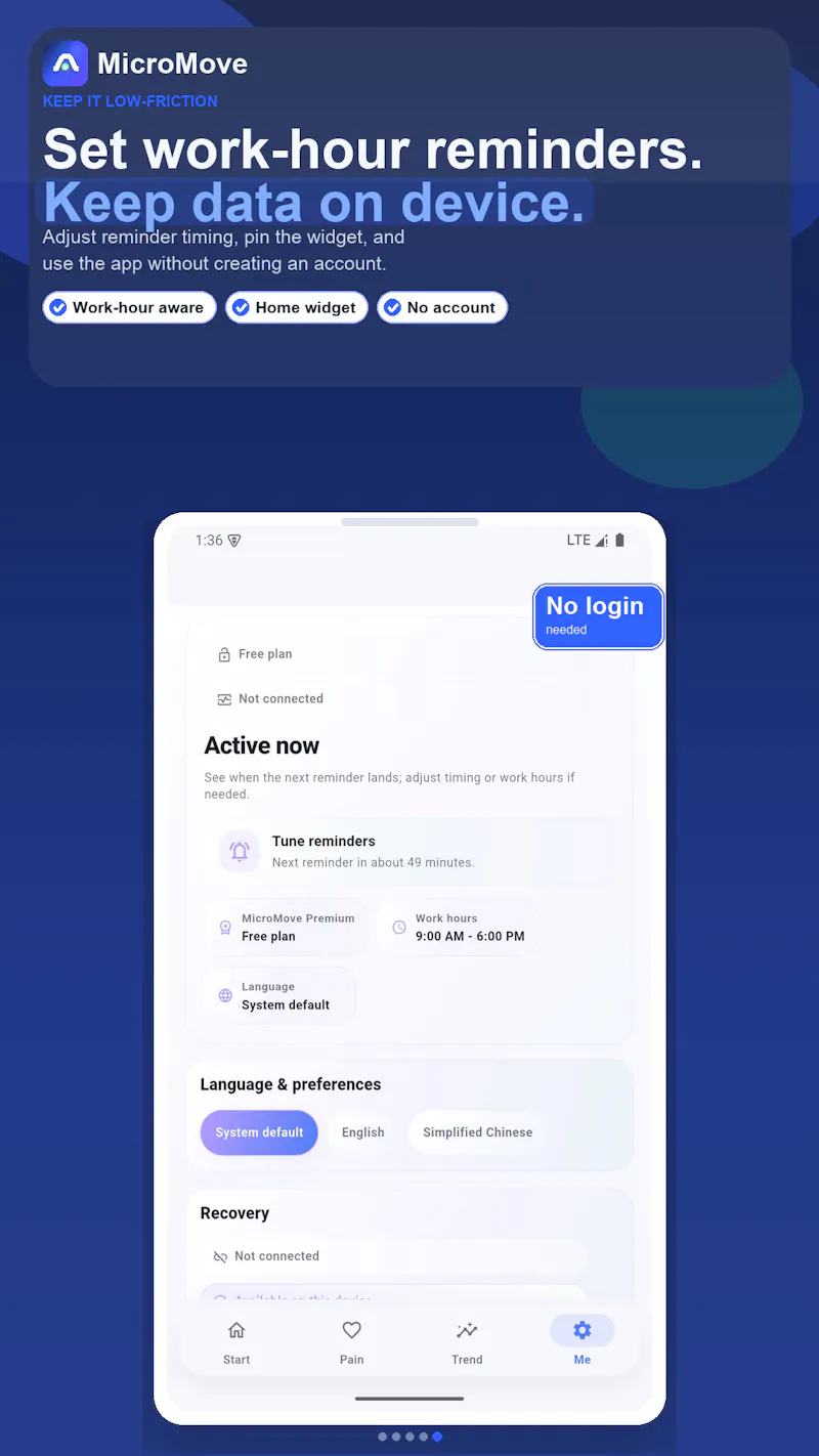 MicroMove screenshot 5