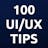 100 UI/UX Tips
