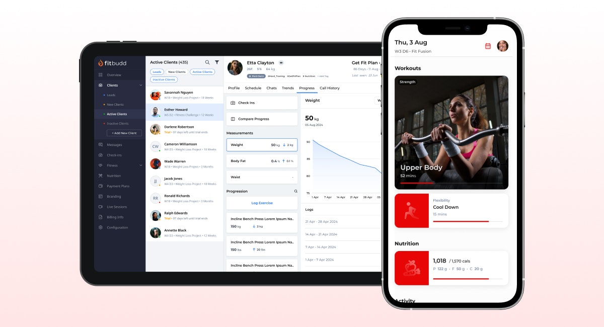 FitBudd - Main product screenshot demonstrating key features and user interface