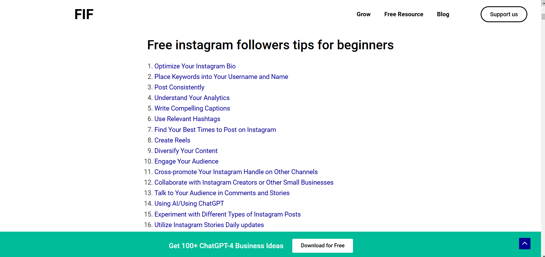 Media Pengikut Instagram percuma - Tumbuh Instagram anda secara organik 2
