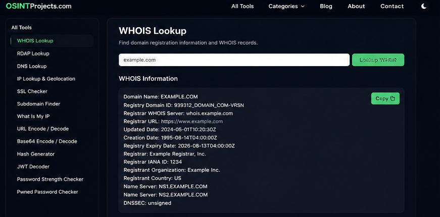OSINT Projects gallery image